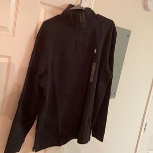 Ralph Lauren half zip men’s sweater size XL, BRAND NEW, NWT